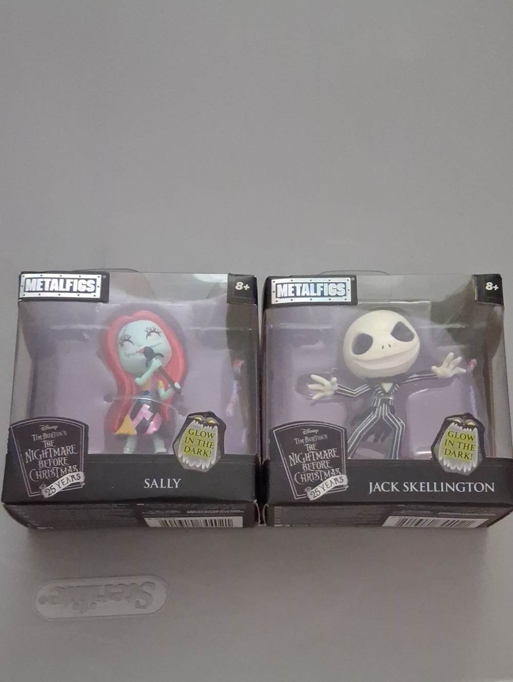 The Nightmare Before Christmas Jack And Sally Glow-in-the-Dark Figures